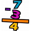 Subtraction Strategies Clipart Timed Subtraction