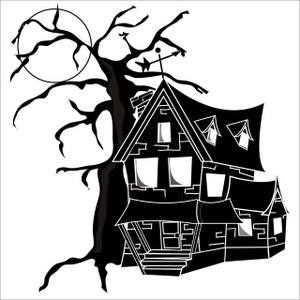 Art Images Haunted House Stock Photos   Clipart Haunted House Pictures