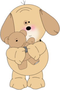 Puppy Doctor Clip Art Image   Clip Art Image Of A Puppy Holding A    
