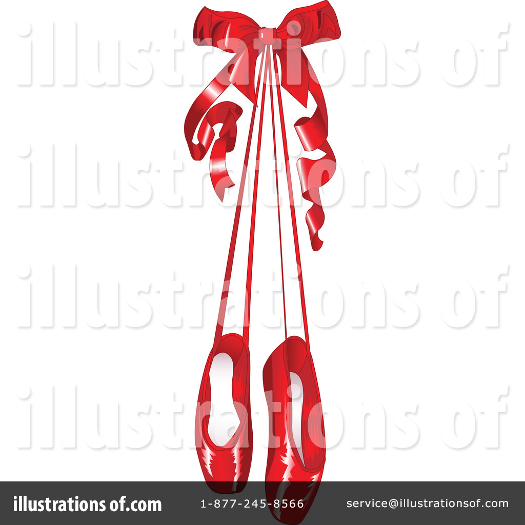 Royalty Free  Rf  Ballet Slippers Clipart Illustration By Pushkin