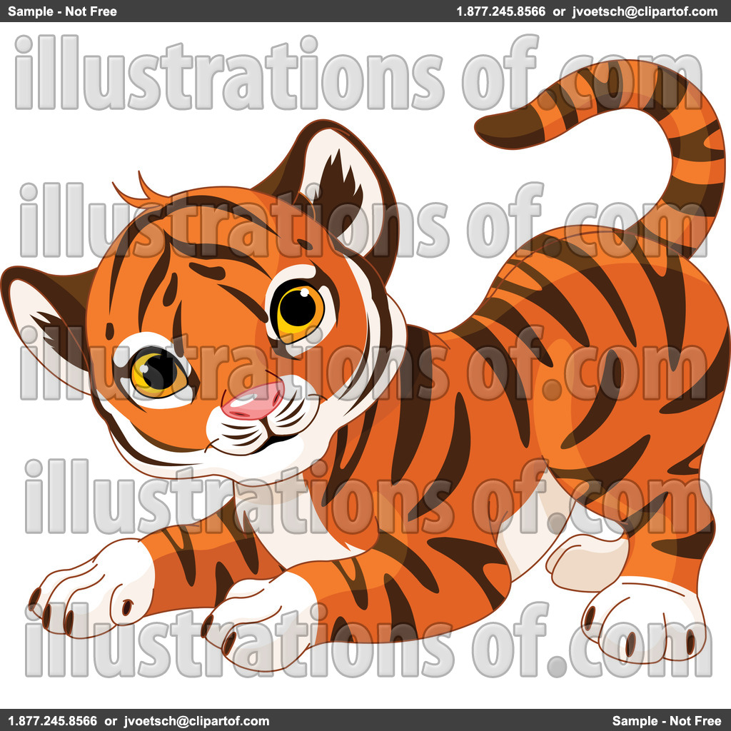 Tigers Clip Art Tiger Clipart By Pushkin Royalty Free Rf Stock