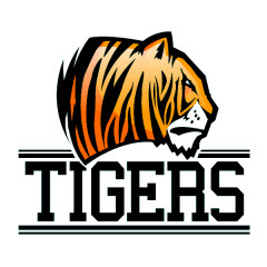 Tigers Mascot Tattoo Tigers Maskottchen Tattoo Mascotte Tigers Tattoo
