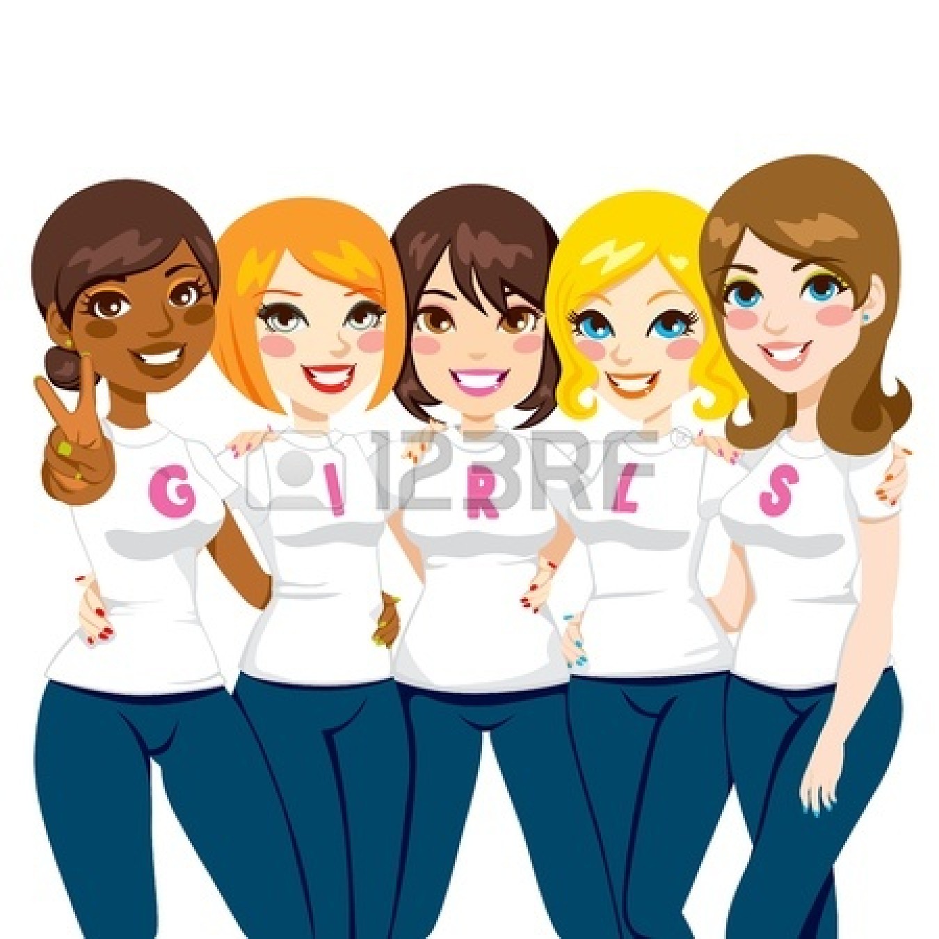 Group Of Friends Hanging Out Clipart October 2014 Nicollerios1