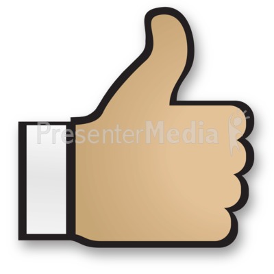 Hand Thumbs Up Cuff   Presentation Clipart   Great Clipart For    