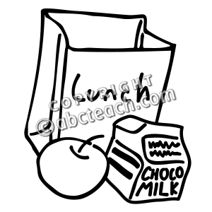Lunch Clip Art Black And White Lunch Clip Art