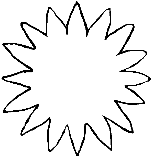 Printable Sunflower Pattern