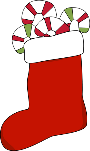 Stocking Clip Art Stocking Filled With Candy Canes Png