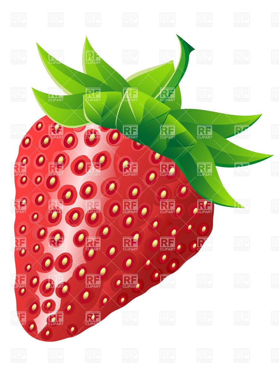 Strawberry Food And Beverages Download Royalty Free Vector Clip Art    