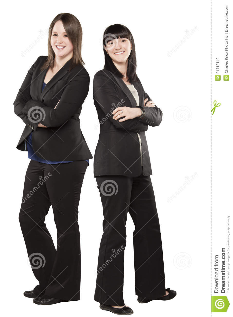 Young Women In Professional Attire Stock Photography   Image  31718142