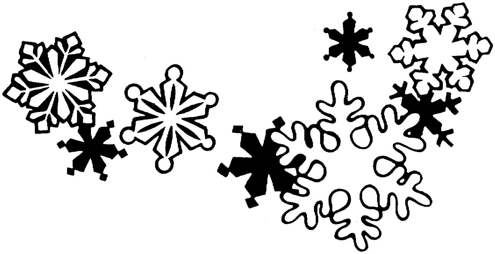 19 Black And White Christmas Borders Free Cliparts That You Can
