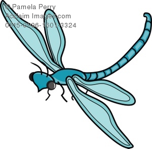Cartoon Dragonfly Clipart