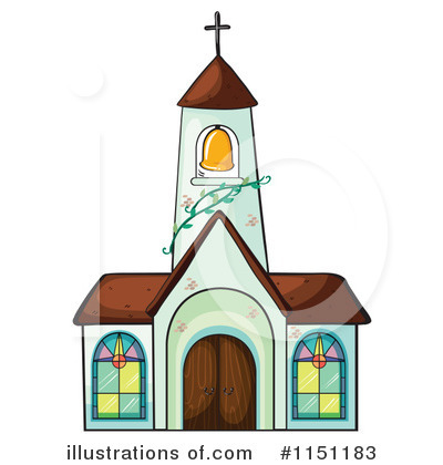 Church Clipart  1151183 By Colematt   Royalty Free  Rf  Stock