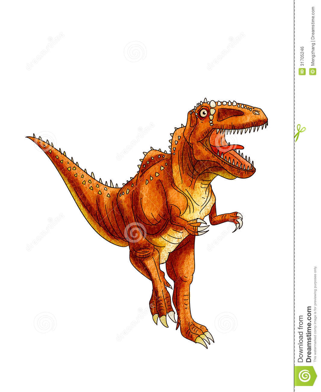 Dinosaur Giganotosaurus Royalty Free Stock Image   Image  31705246