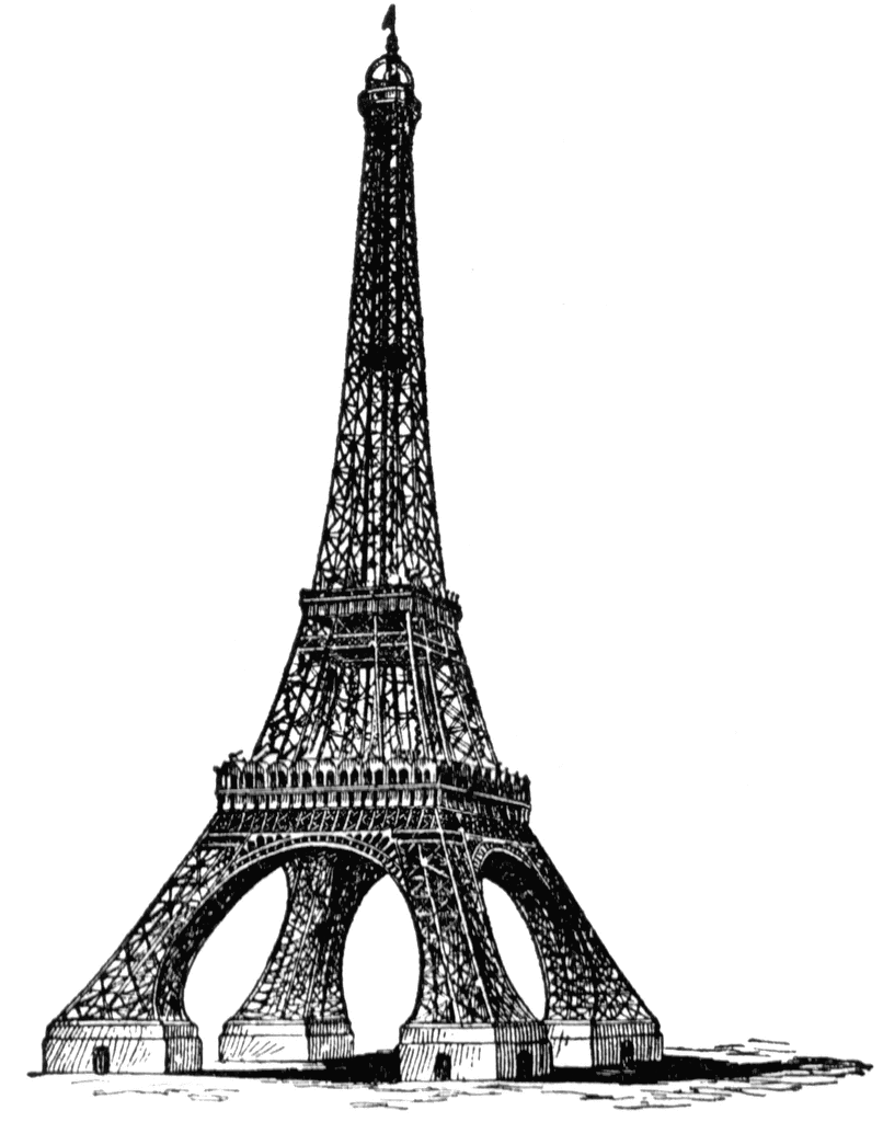 Eiffel Tower   Clipart Etc