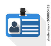 Employee Card Clip Art Vector Employee Card   1000 Graphics   Clipart    