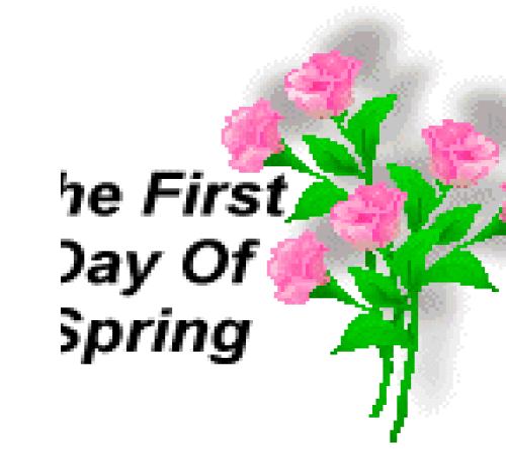 Happy First Day Of Spring Clip Art Quotes