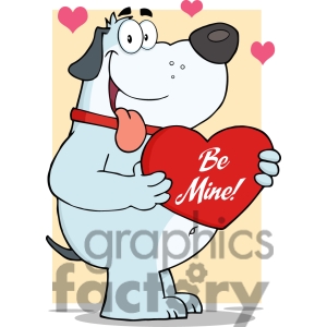     Holding Up A Red Heart Royalty Free Rf Clipart Image Clipart Image