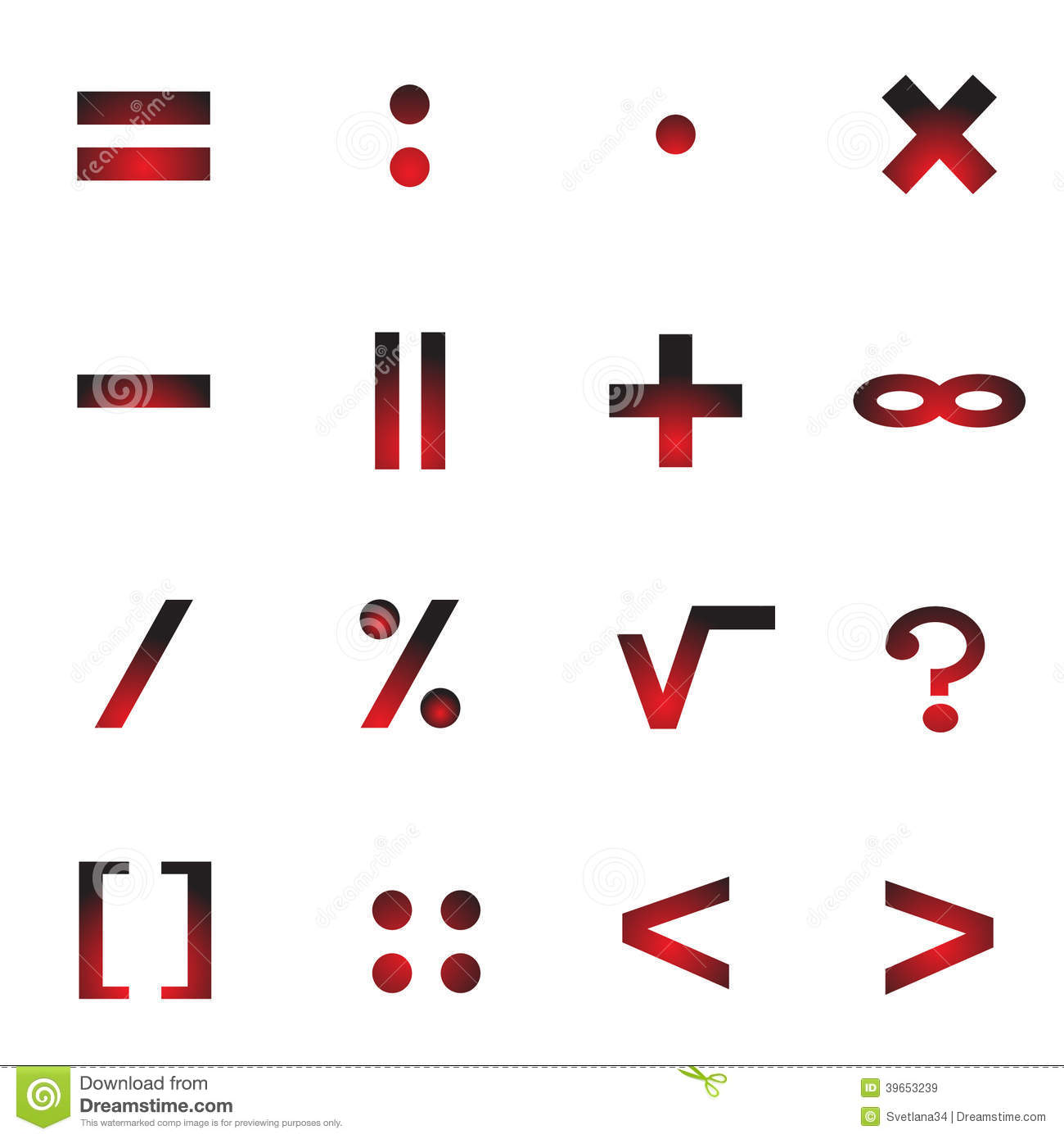 Math Symbols Background Mathematical Symbols Icon Education Algebra