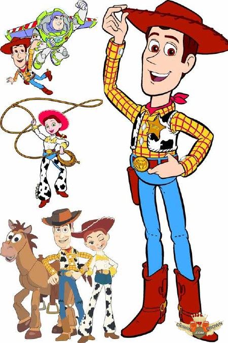 Toy Story Characters Cartoon Images   Stock Vector Clipart For Kids