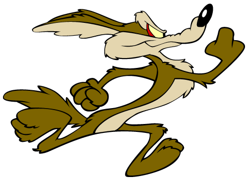 Wiley Coyote Clipart