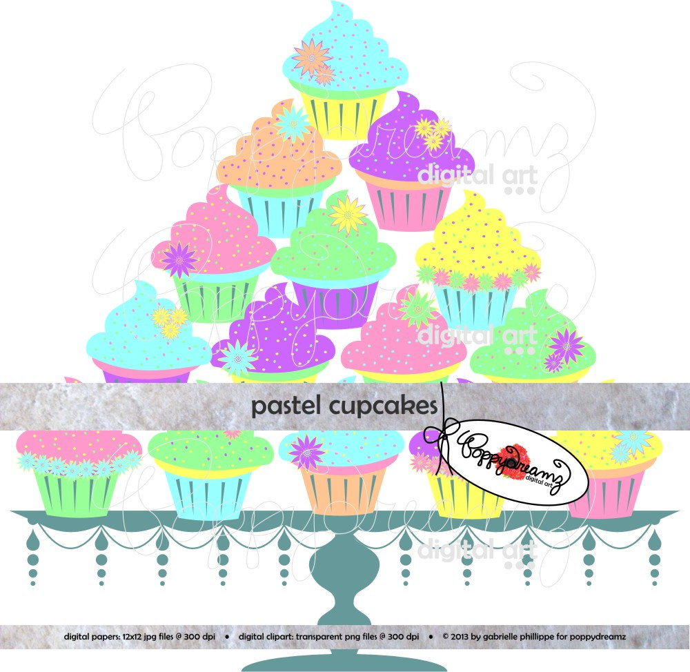 12th Birthday Clip Art Birthday Clipart Cupcake