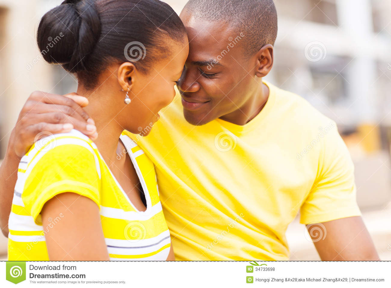 African Couple In Love Royalty Free Stock Photos   Image  34733698