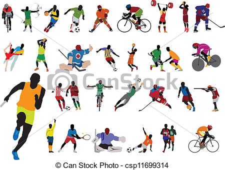 Athlete Vector Set For You Design Csp11699314   Search Clipart