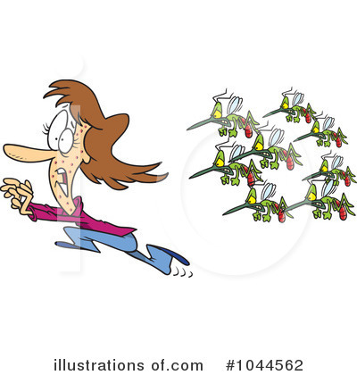 Being Attacked By Mosquitoes Illustrations Lightbox Gnat Cartoon Png