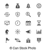 Business Flat Icons   Simple Vector Icons Clear And Sharp