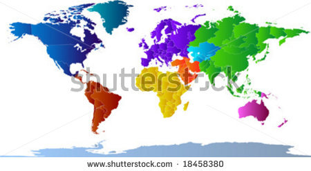 Clip Art World Map Countries Clipart   Cliparthut   Free Clipart