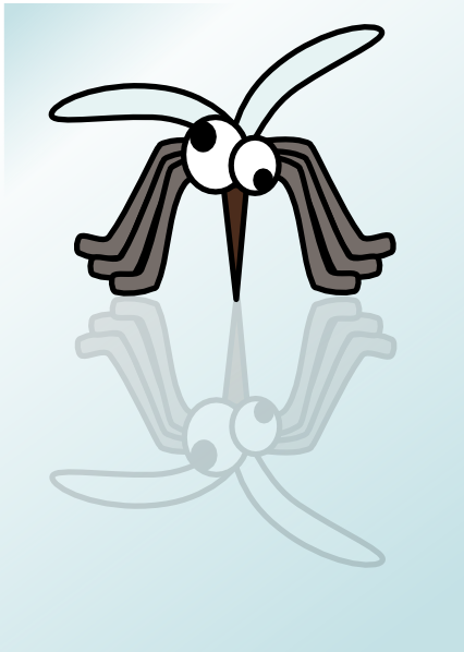 Mosquito Clip Art At Clker Com   Vector Clip Art Online Royalty Free    