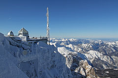 Mountain Station On Zugspitze Stock Photography