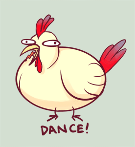 Moving Animated Picture Of A Big Ol  Chicken Doin  The Chicken Dance