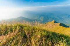On The Top Of Chang Puak Mountain Kanchanaburi Thailand Stock Image