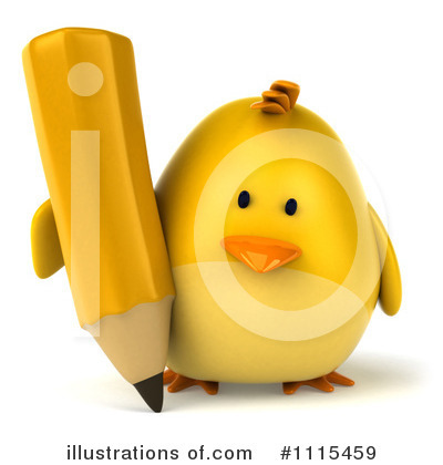 Royalty Free  Rf  Chick Clipart Illustration By Julos   Stock Sample