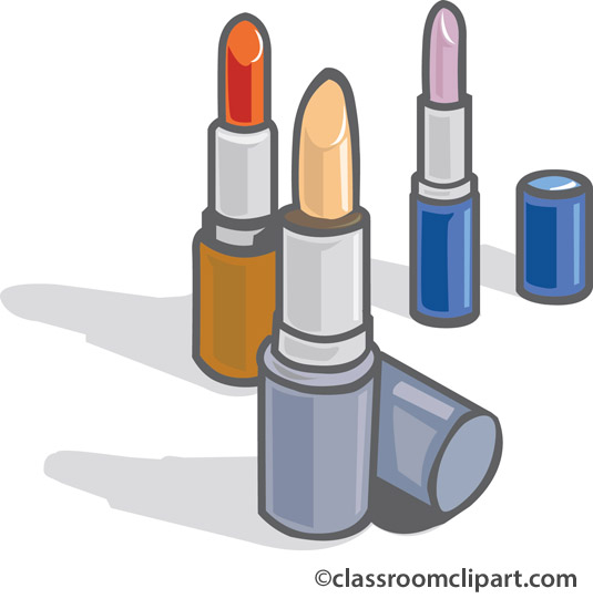 Beauty Cosmetics   Lipstick 113   Classroom Clipart