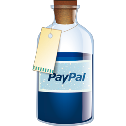 Bottle Of Paypal Icon