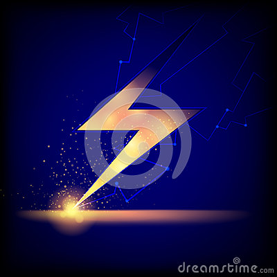 Lightning Bolt Background Stock Images   Image  36889284