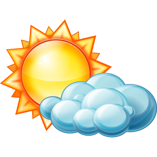 Partly Cloudy Day Icon   Large Weather Iconset   Aha Soft Team