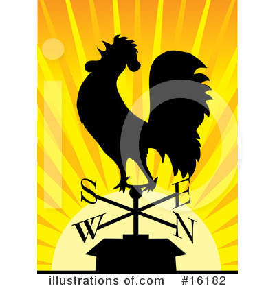 Rooster Clipart  16182 By Maria Bell   Royalty Free  Rf  Stock