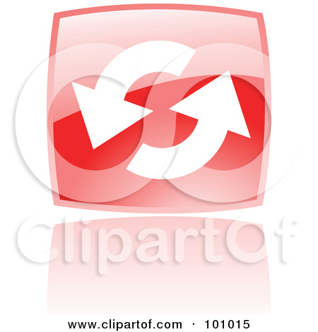 Royalty Free  Rf  Clipart Illustration Of A Square Red Statistics Icon