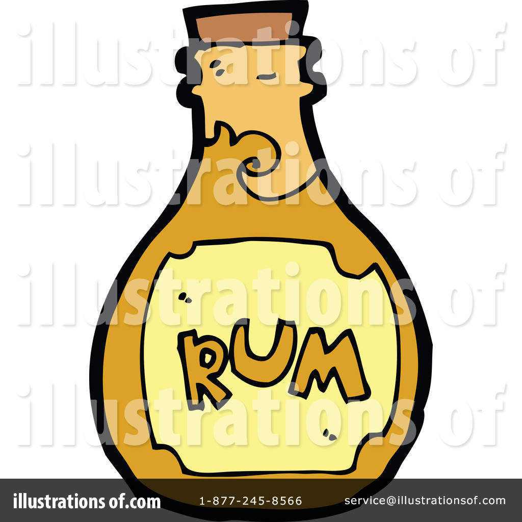 Rum Clipart  1147385   Illustration By Lineartestpilot