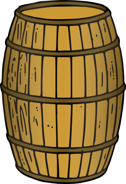 Rum Clipart Wooden Barrel Hi Png