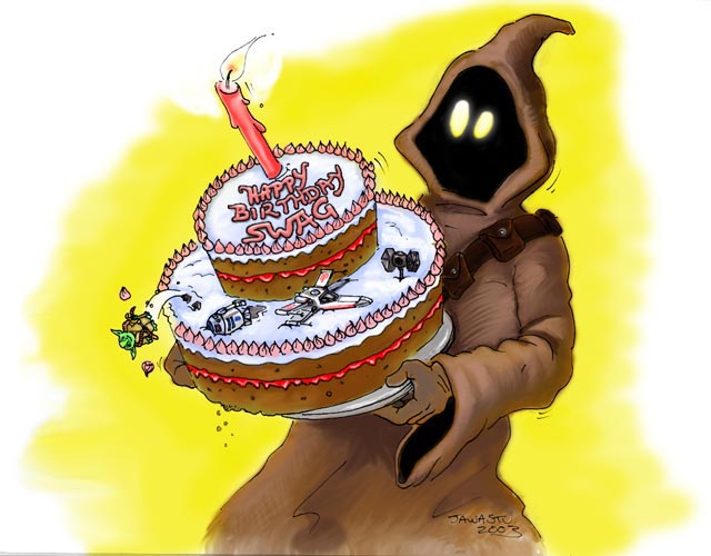 Star Wars Happy Birthday Clipart