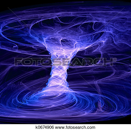 Stock Illustration   Blue Energy Tornado  Fotosearch   Search Clip Art