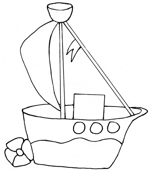 Toy Sailboat Clipart Toy Boat