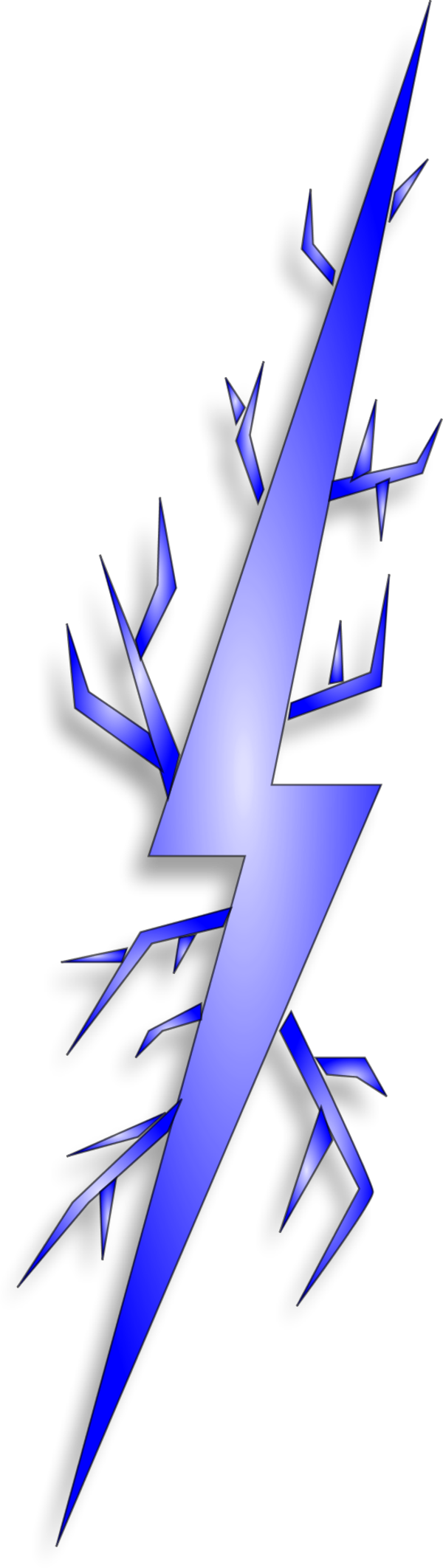 Yellow Lightning Electricity Bolt Thunder Lightning Vector Clip Art