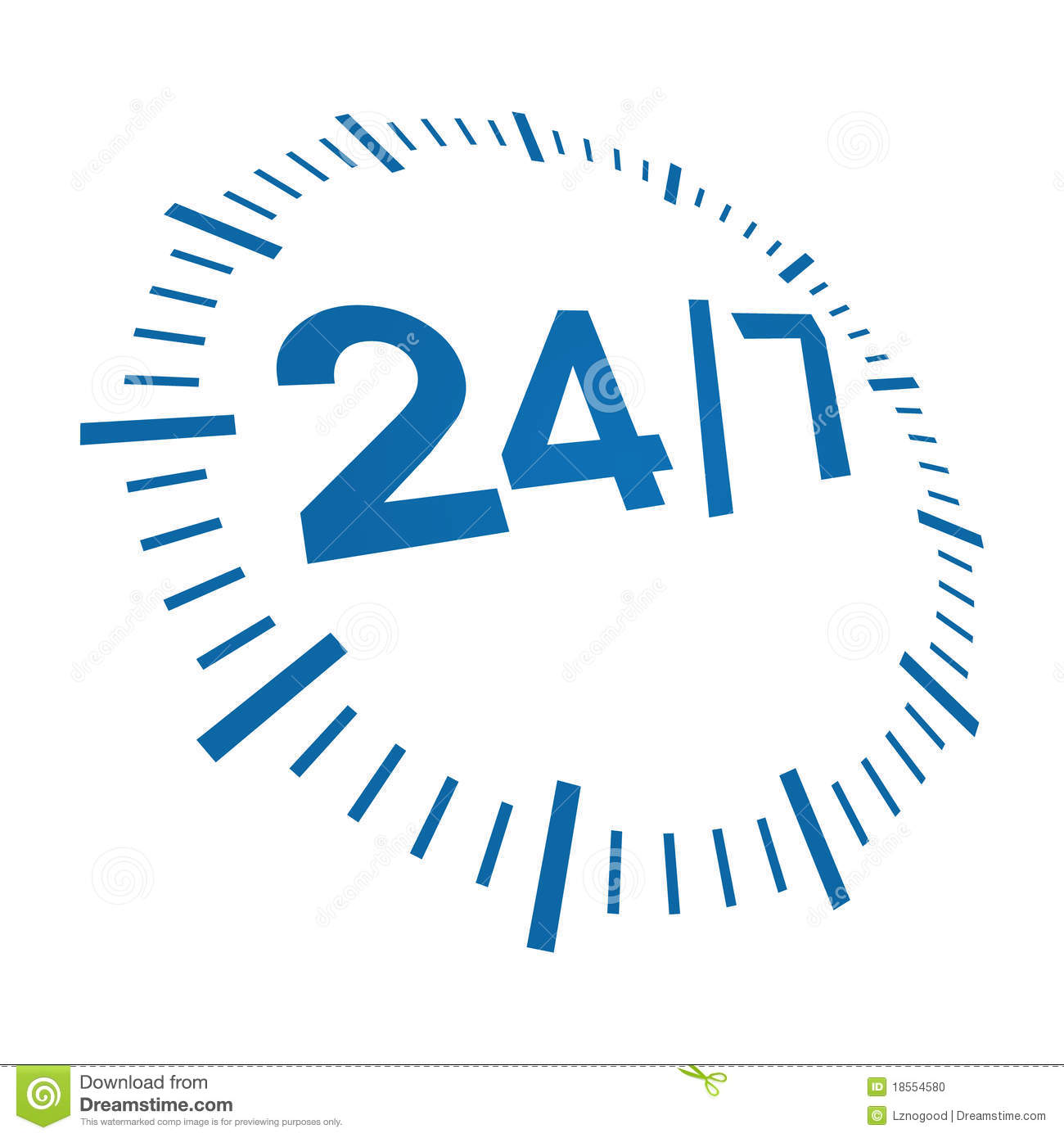24 7 Hours Delivery Stock Photo   Image  18554580