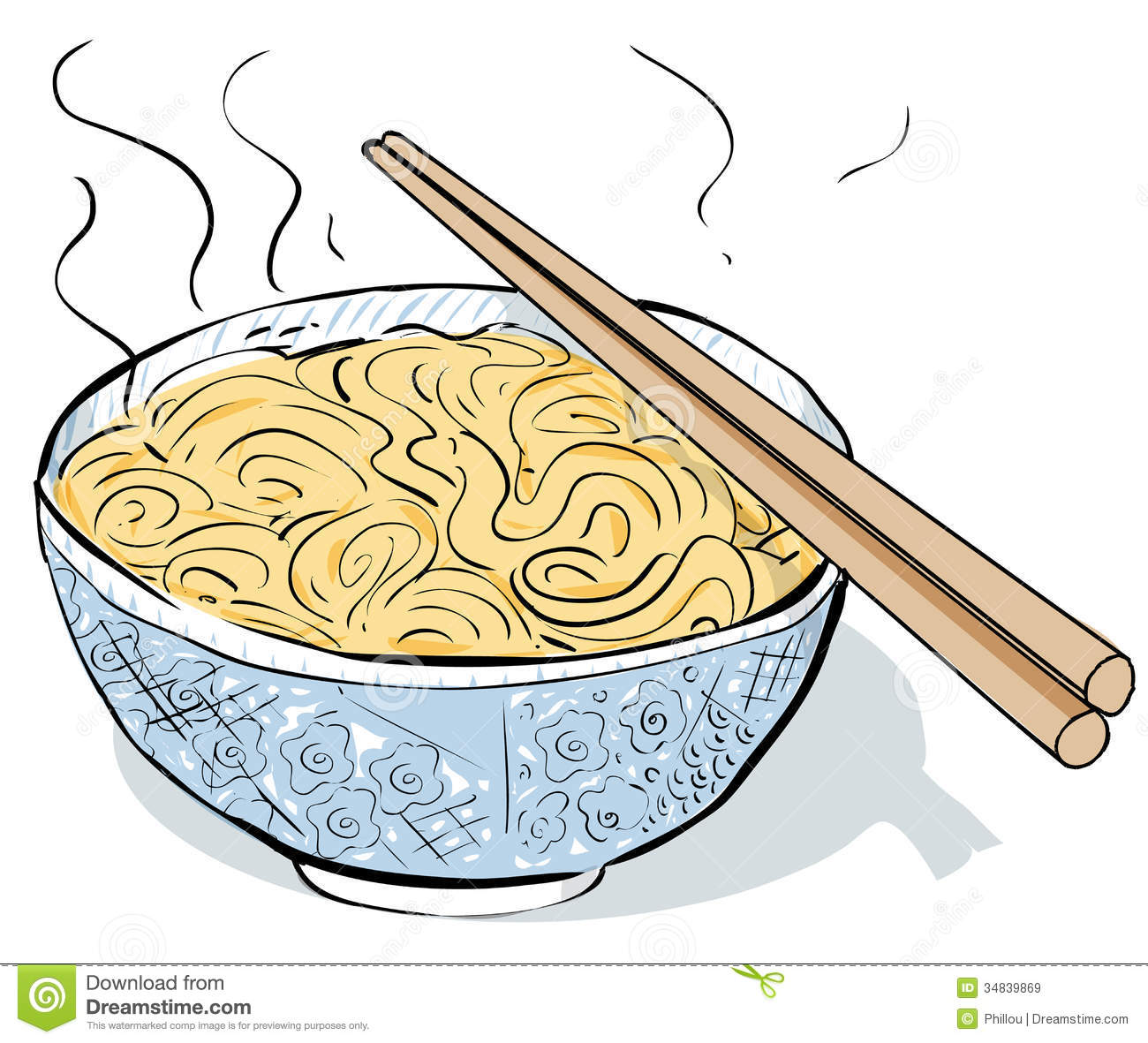 Chinese Noodles Clipart Steaming Noodles Royalty Free