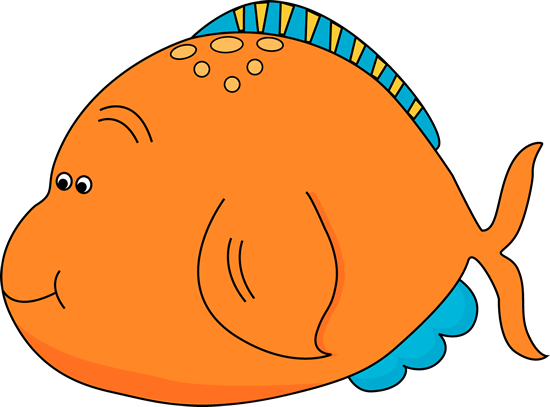 Clipart Fish Cute Orange Fish Png